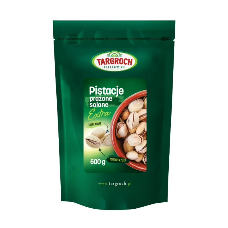 Geröstete und gesalzene Pistazien (USA) - 250 g Targroch