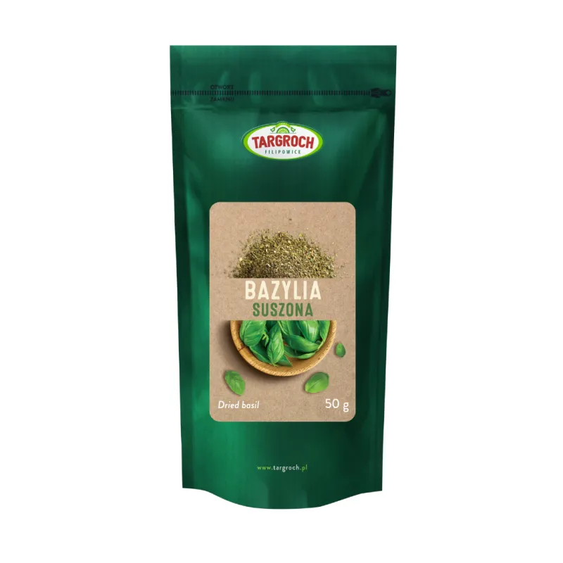 Getrocknetes Basilikum - 50 g Targroch