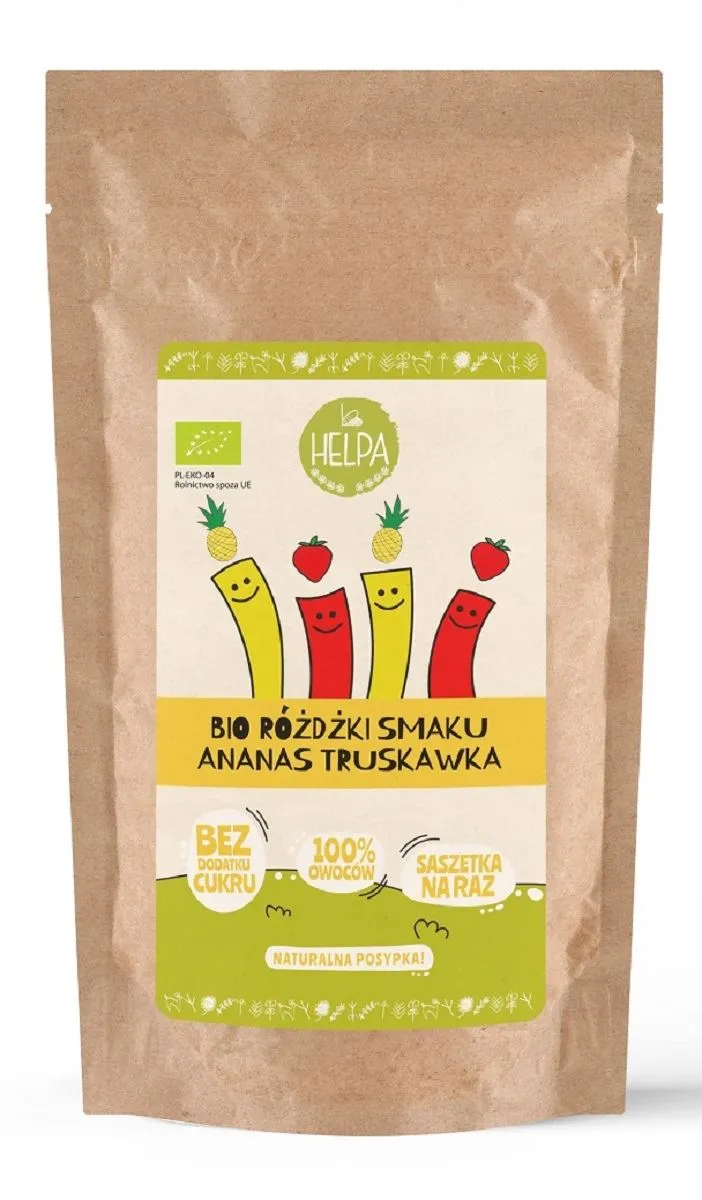 TASTE MIX ANANAS - TRUSCUMBER (LIOFILIZIERTE FRÜCHTE) BIO (10 x 2 g) 20 g - HELPA