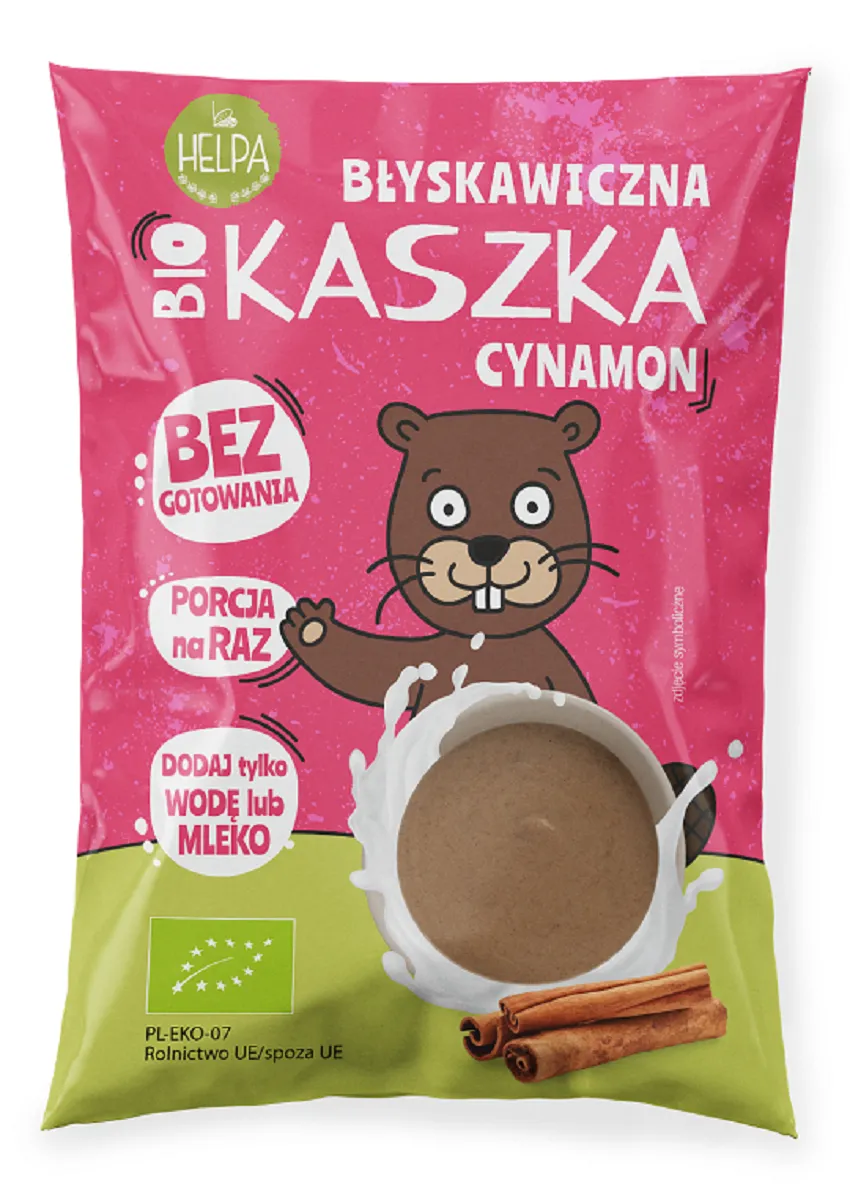 CINnamon-Brei mit Geschmack ohne Zuckerzusatz BIO 35 g - HELPA