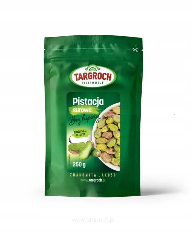 Rohe Pistazien (geschält) - GANZ - 250 g Targroch