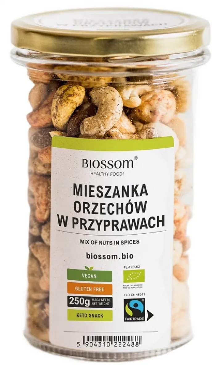 FAIR TRADE FAIR TRADE ERNÄHRUNGSFREIE NUSSMISCHUNG BIO 250 g - BIOSSOM