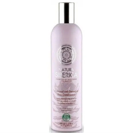 Conditioner für gefärbtes und geschädigtes Haar, Schutz und Glanz 400 ml - NATURA SIBERICA