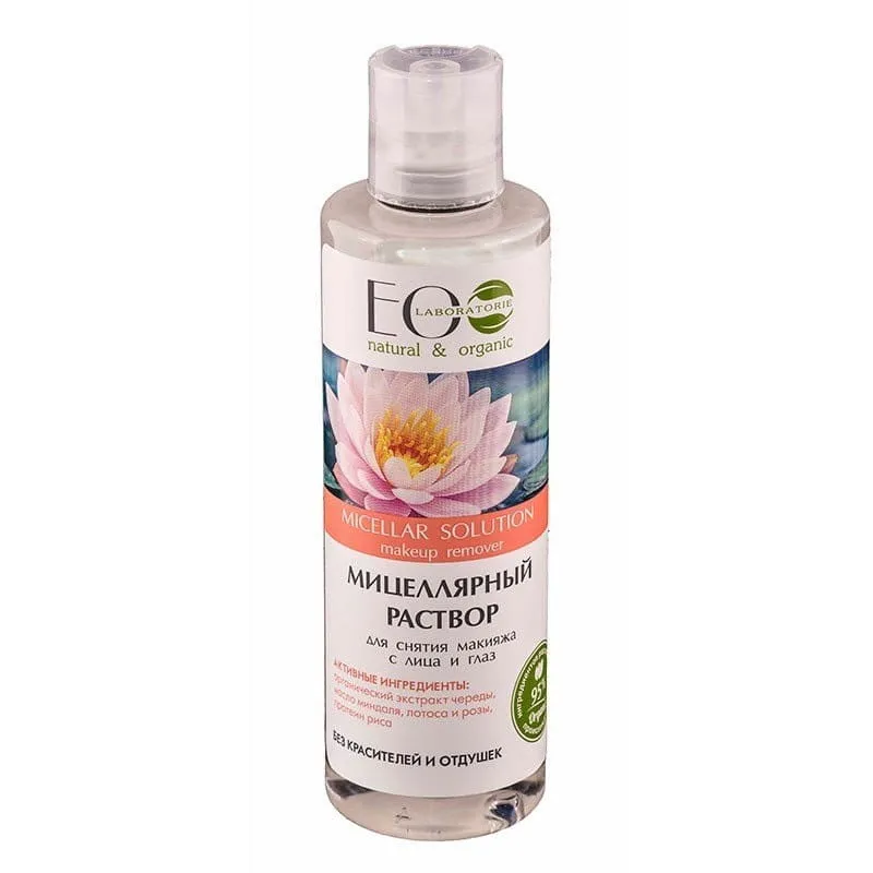 Mizellenwasser zum Abschminken von Gesicht und Augen 200 ml - EO LABORATORIE