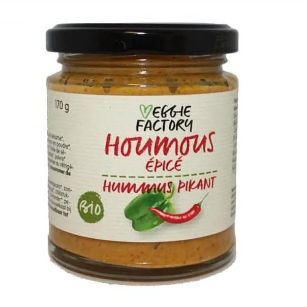 Hummus mit Chili 170g EKO VEGGIE FACTORY