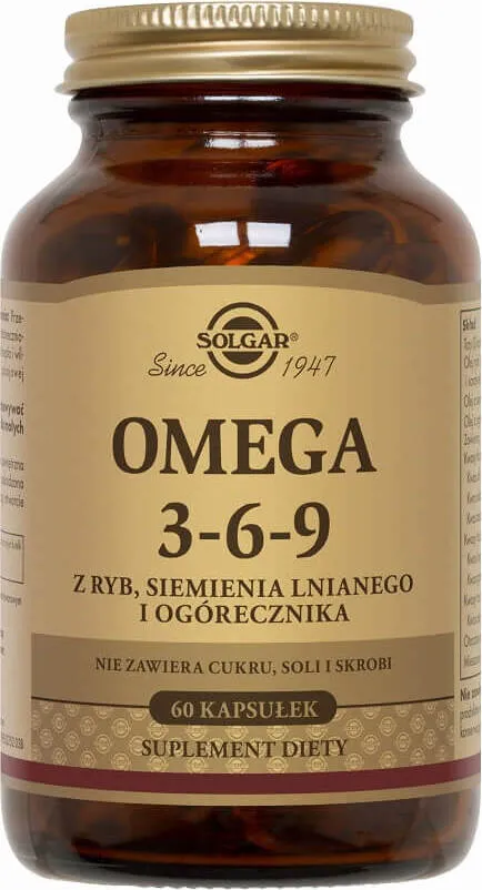 OMEGA 3 - 6 - 9 60 Kapseln SOLGAR