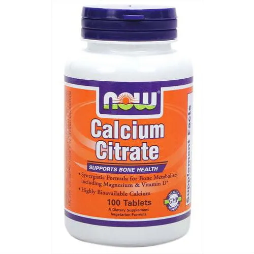 Calciumcitrat plus Magnesium Calciumcitrat 300 mg 100 Kapseln NOW FOODS