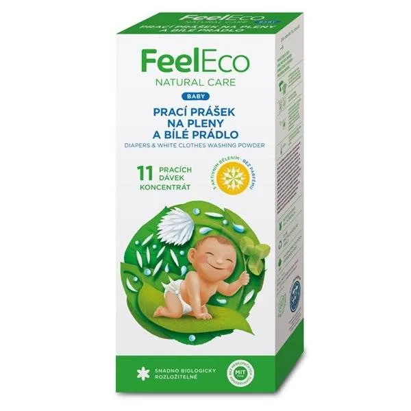 Waschpulver für weiße Kleidung und Windeln FEEL ECO BABY