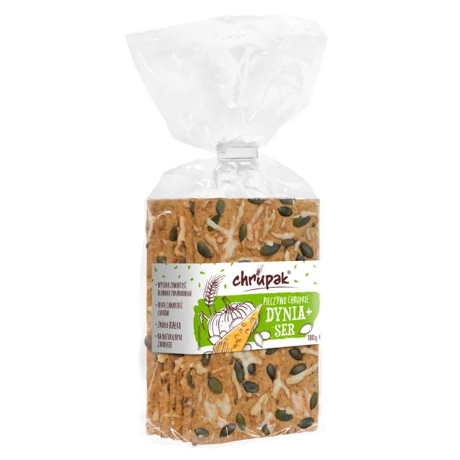 Kürbisknäckebrot + Käse 180g CHRUPAK