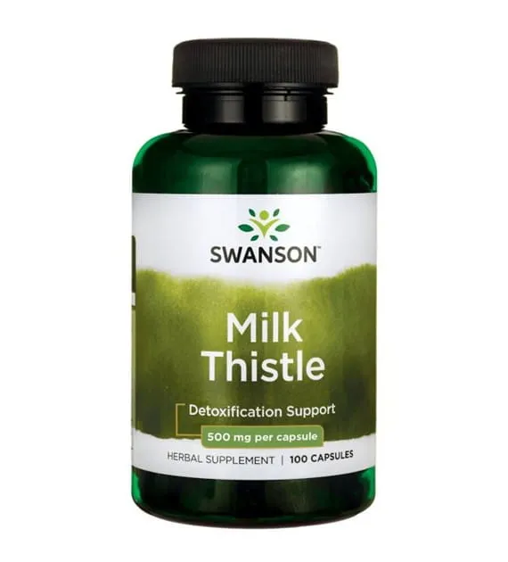 Mariendistel 500mg Mariendistel 100 Kapseln von SWANSON