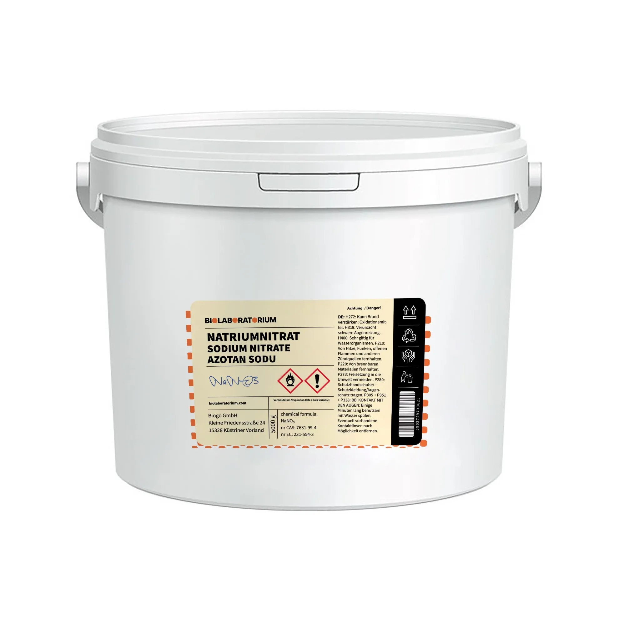 Natriumnitrat 5 kg BIOLABORATORIUM