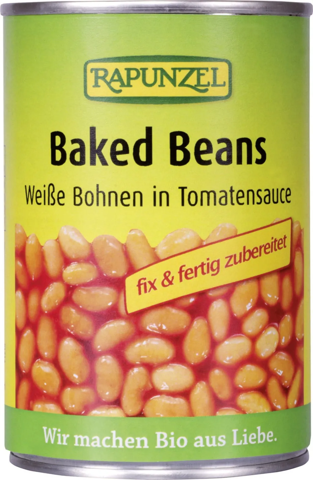 Rapunzel Baked Beans Bio in Scatola, 400 g