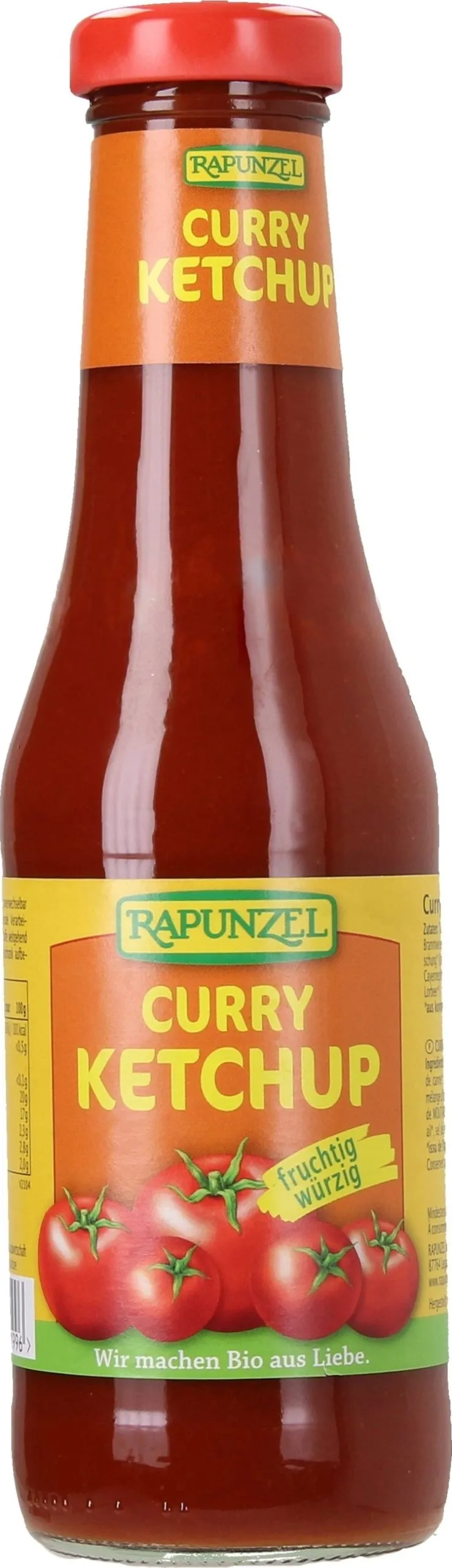 Rapunzel Ketchup al Curry Bio, 450 ml