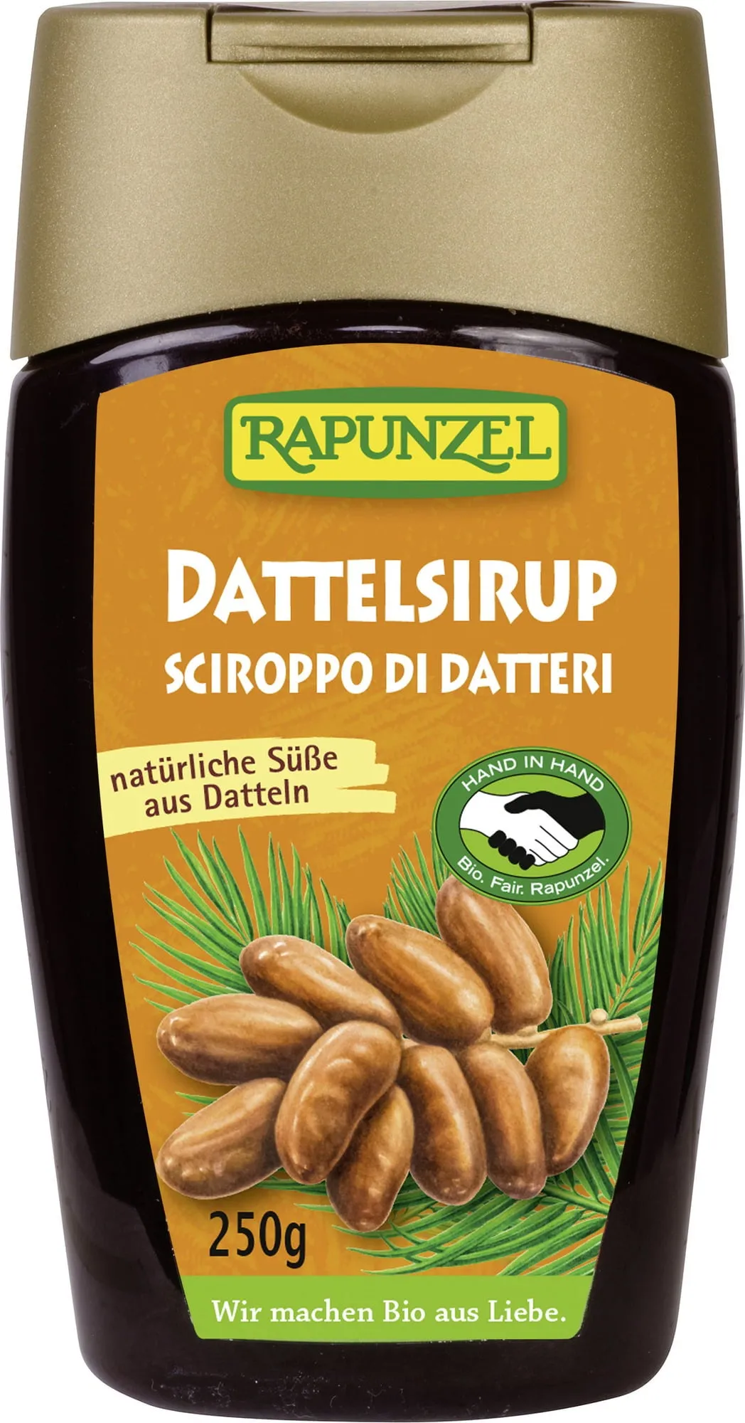 Rapunzel Sciroppo di Datteri Bio, 250 g