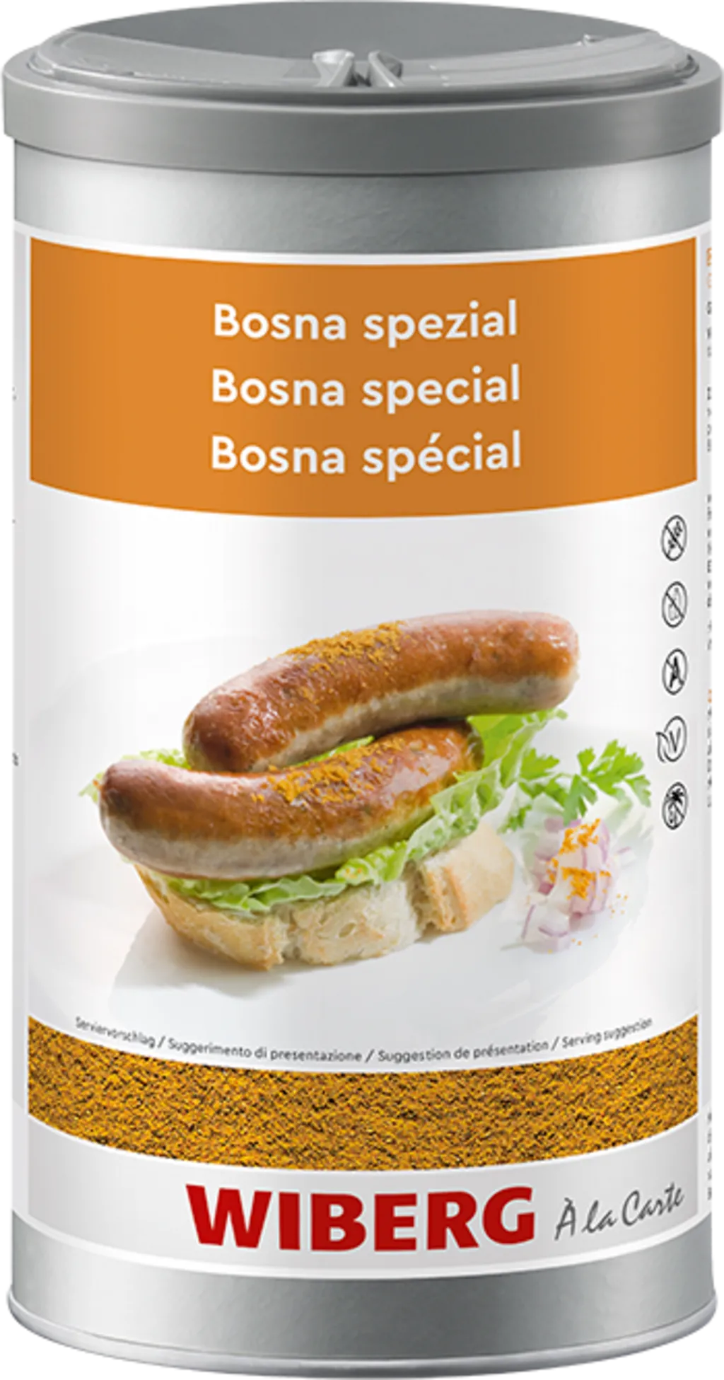 Wiberg Miscela di Spezie - Bosna Special, 480 g