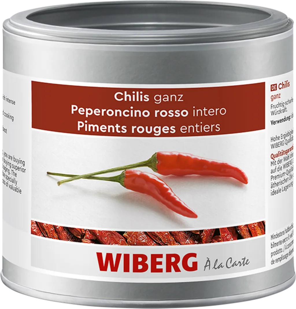 Wiberg Peperoncino Rosso - Intero, 100 g