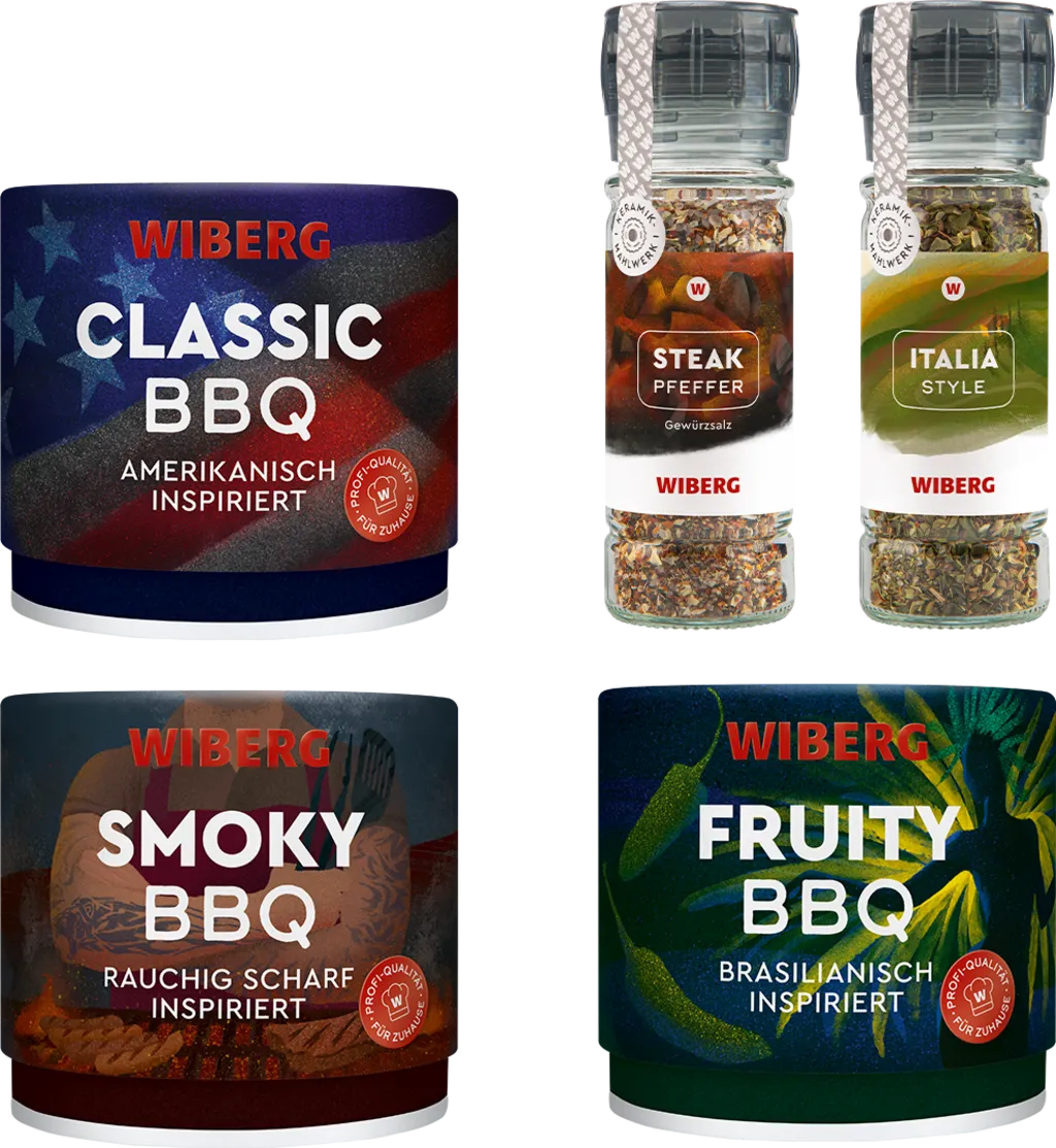 Wiberg Set di Spezie BBQ - Grande