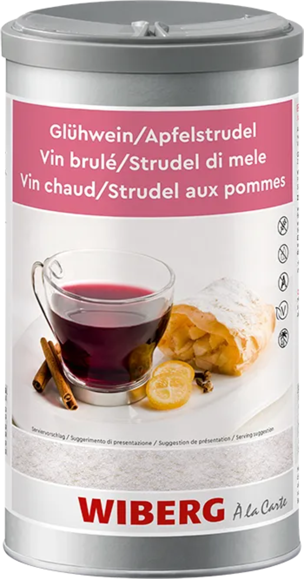 Wiberg Vin Brulé/Strudel di Mele, 1.030 g